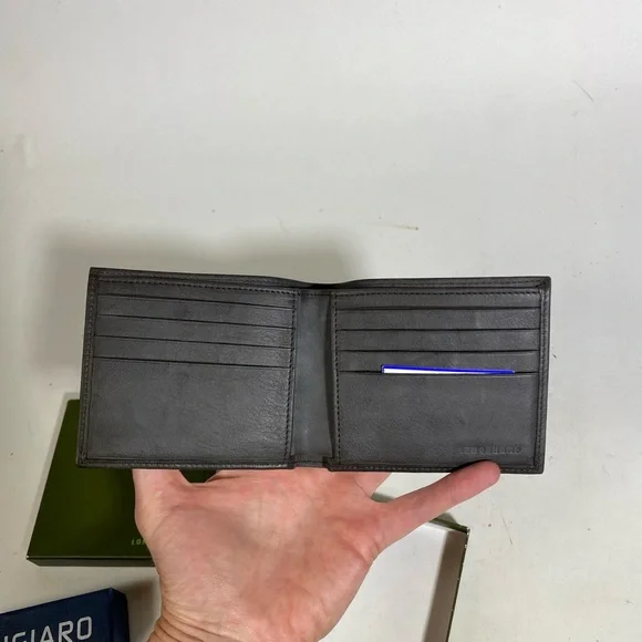 Men longchamp wallet grey
